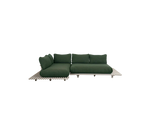 Cane-line Sticks platform, corner sofa
