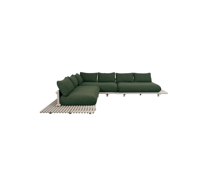 Cane-line Sticks platform, corner sofa large