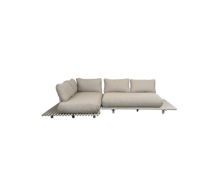 Cane-line Sticks platform, corner sofa