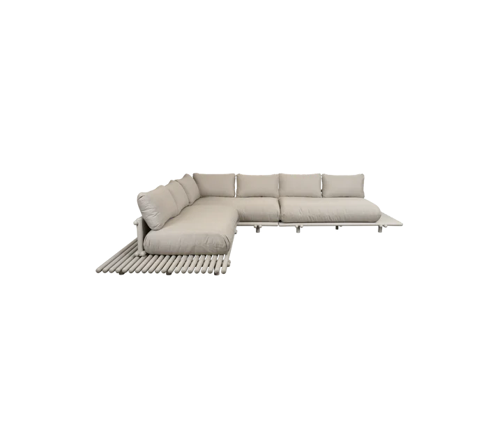 Cane-line Sticks platform, corner sofa large