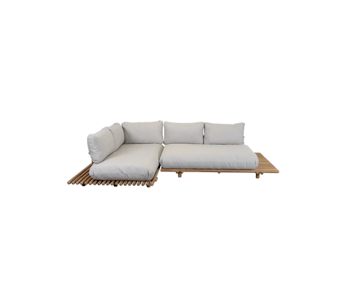 Cane-line Sticks platform, corner sofa