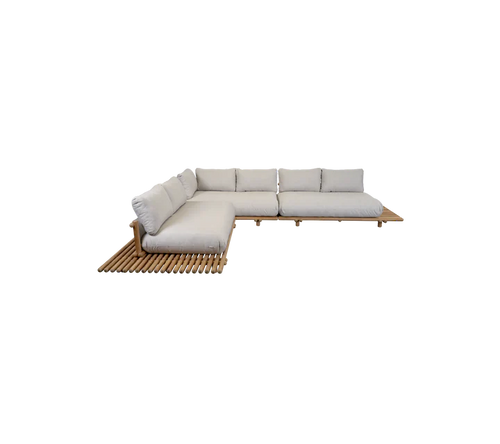 Cane-line Sticks platform, corner sofa large