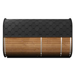 SaunaLife Model CL12GCP Cube-Series Outdoor Home Sauna Suite Kit, Up to 8 Persons