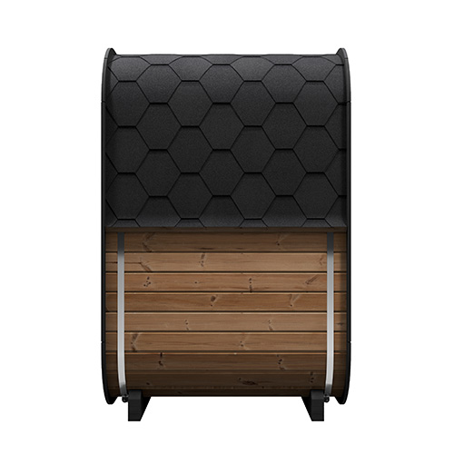 SaunaLife Model CL3G Cube-Series Outdoor Home Sauna Kit, Up to 2 Persons