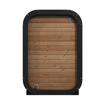 SaunaLife Model CL3G Cube-Series Outdoor Home Sauna Kit, Up to 2 Persons