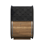 SaunaLife Model CL4G Cube-Series Outdoor Home Sauna Kit, Up to 3 Persons