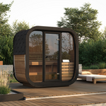 SaunaLife Model CL4G Cube-Series Outdoor Home Sauna Kit, Up to 3 Persons