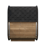 SaunaLife Model CL5G Cube-Series Outdoor Home Sauna Kit, Up to 4 Persons