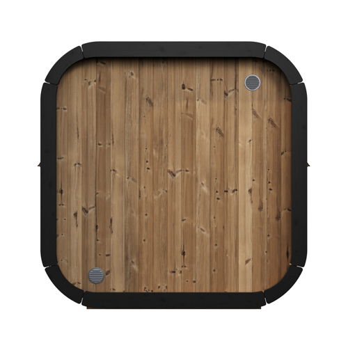 SaunaLife Model CL5G Cube-Series Outdoor Home Sauna Kit, Up to 4 Persons