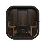 SaunaLife Model CL7G Cube-Series Outdoor Home Sauna Kit, Up to 6 Persons