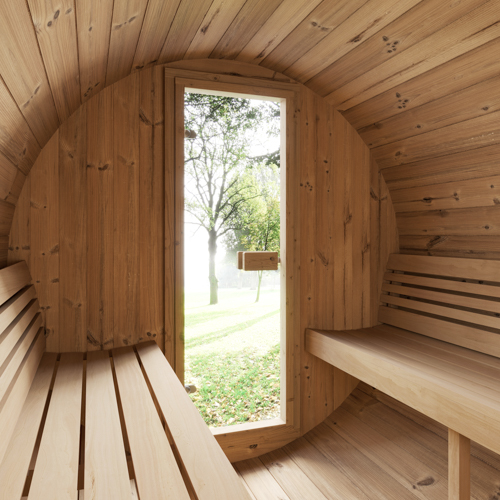 SaunaLife Model E7 Sauna Barrel
