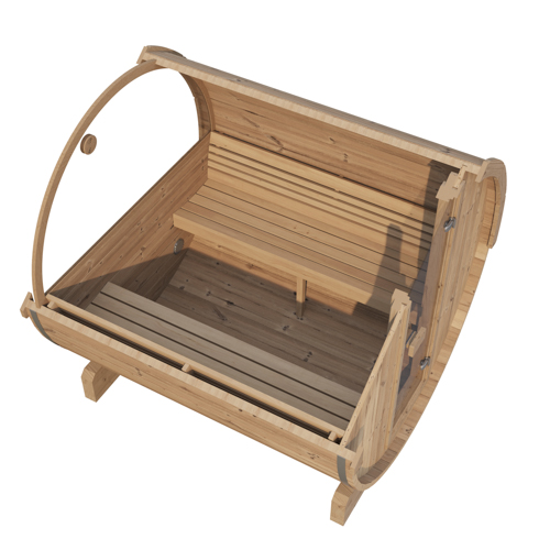SaunaLife Model E8W Sauna Barrel-Window
