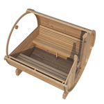 SaunaLife Model E8W Sauna Barrel-Window