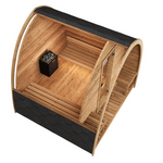 SaunaLife Model G3 Outdoor Home Sauna Kit Garden-Series Outdoor Home Sauna Kit, Up to 6 Persons