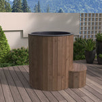 SaunaLife Model S1N 1-Person Cold/Hot Immersion Tub, Natural