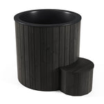 SaunaLife Model S1B 1-Person Cold/Hot Immersion Tub, Black