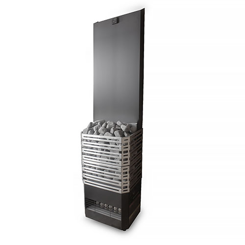 Saunum Air 5 Sauna Heater Air Series, 4.8kW Sauna Heater w/Climate Equalizer, Stainless