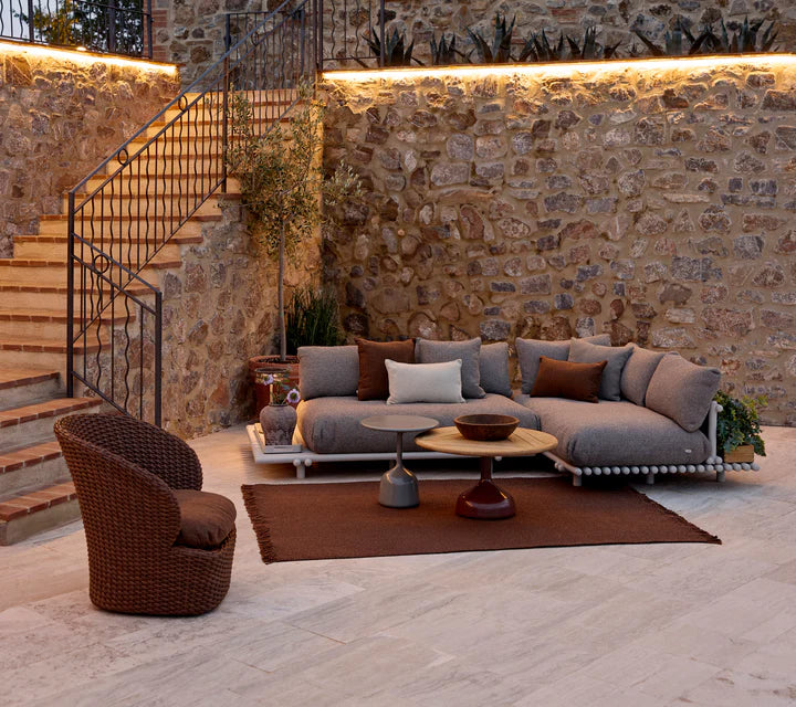 Cane-line Sticks platform, corner sofa