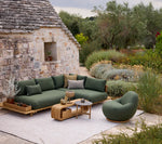 Cane-line Sticks platform, corner sofa