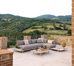 Cane-line Sticks platform, corner sofa large