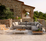 Cane-line Sticks platform, corner sofa large