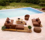 Cane-line Sticks platform, corner sofa large