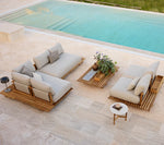 Cane-line Sticks platform, corner sofa