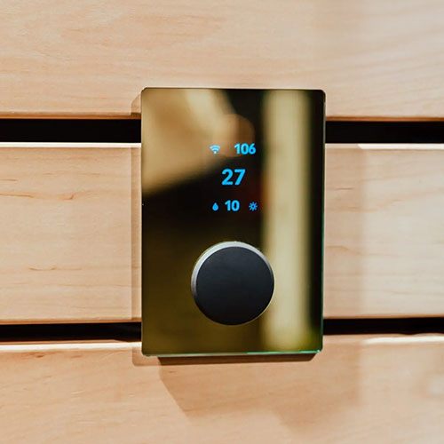 HUUM UKU GOLD Digital On/Off, Time, Temperature Control with Wi-Fi, Gold