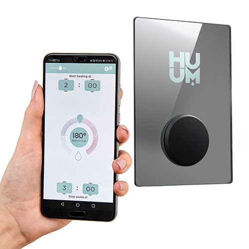 HUUM UKU MIRROR Digital On/Off, Time, Temperature Control with Wi-Fi, Mirror