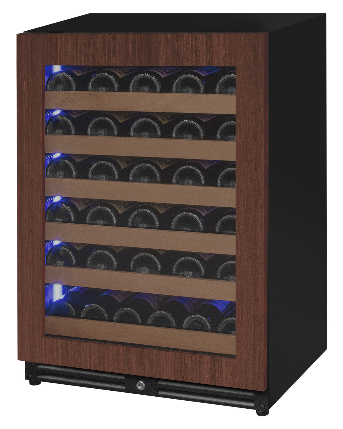 Allavino AO VSW5134S-1PRL Reserva Series 51 Bottle Single Zone Built-in Luxury Wine Refrigerator with Panel Ready Overlay Door - Left Hinge