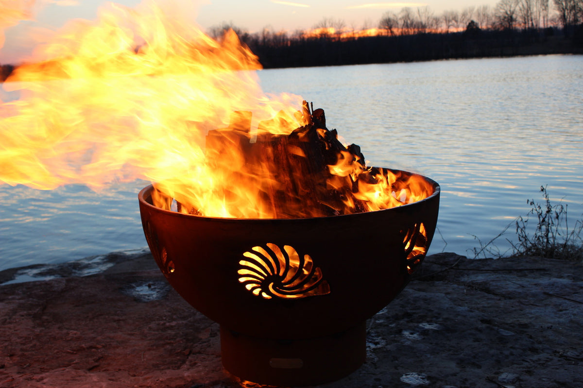 Fire Pit Art Beachcomber Wood Burning