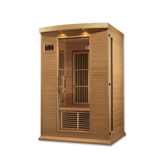 Dynamic Maxxus 2-Person Low-EMF FAR Infrared Sauna
