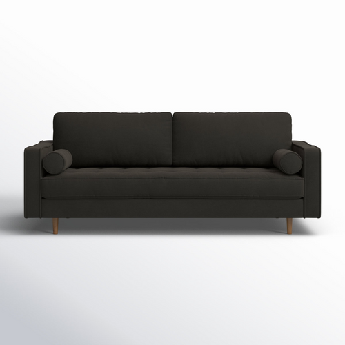 Geo 84″ Upholstered Sofa – Modern Three-Seat Couch for Living Rooms