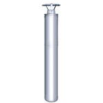Harvia WHP1500 Sauna Wood Stove Chimney Kit, 1500mm, Stainless Steel