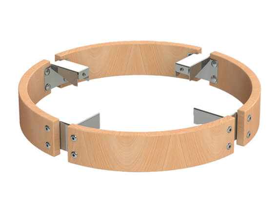 Harvia HPC3 Safety Railing for Cilindro Half Series 6/8kW Sauna Heaters