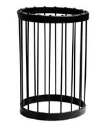 Harvia WL300 Smoke Pipe Cover, Legend Series, Black Steel