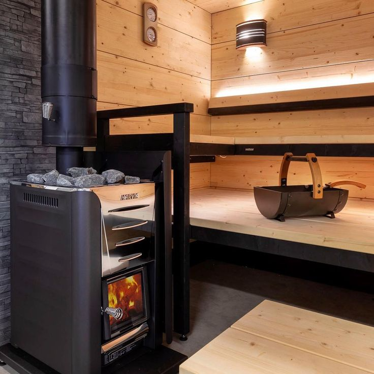 Harvia Pro 26 Pro Series 26kW Wood Sauna Stove