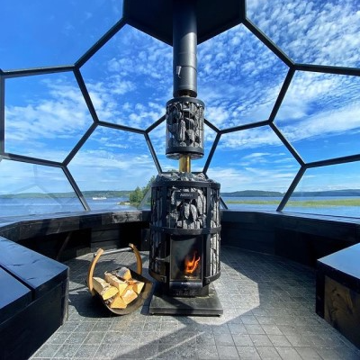 Harvia Legend 240GF GreenFlame Series 15.9kW Wood Sauna Stove