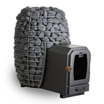 HUUM HIVE WOOD 17 LS HIVE Wood Series 17.0kW Wood-Fired Sauna Stove w/ Firebox Extension