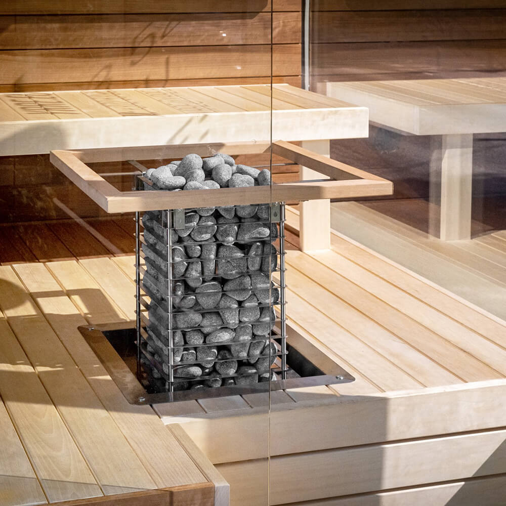 HUUM RAIL C Safety Rail for CLIFF Series Sauna Heaters