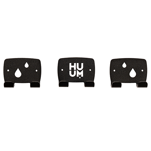 HUUM OVO DESIGN TOWEL HOOK SET OVO Sauna Design Towel Hook Set, Black