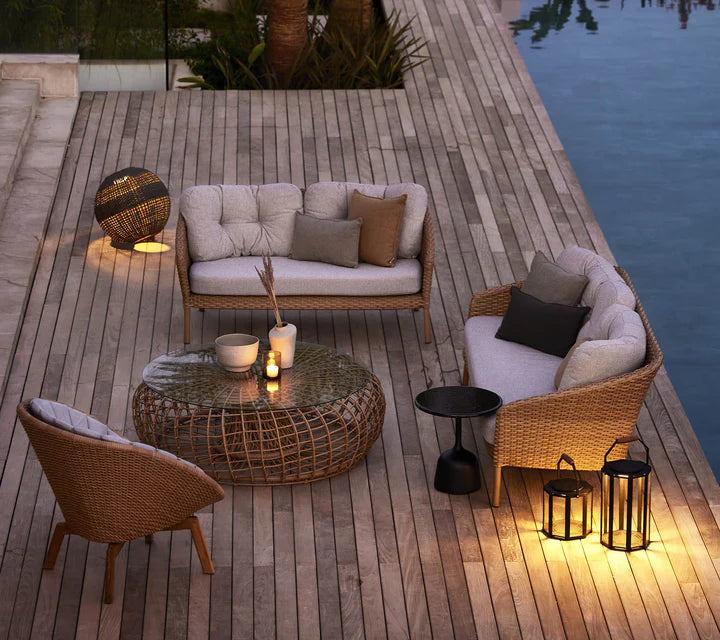 Cane-line Ocean large 2-seater sofa