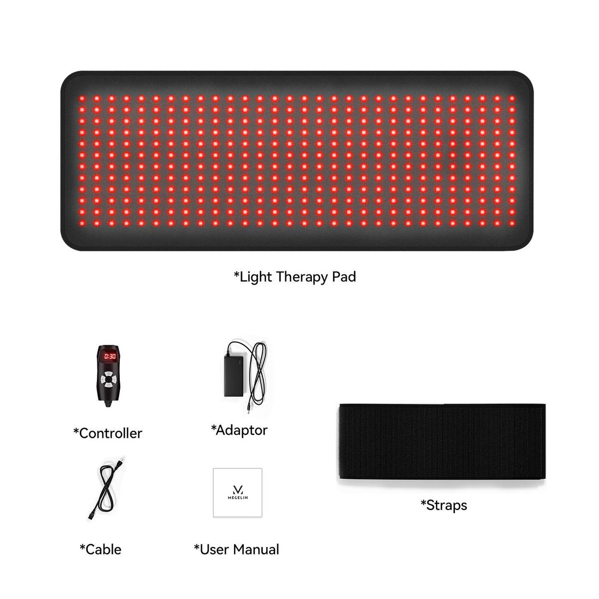 Megelin LED Contour Belt