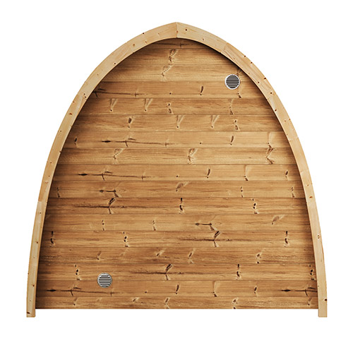 SaunaLife Model G3 Outdoor Home Sauna Kit Garden-Series Outdoor Home Sauna Kit, Up to 6 Persons