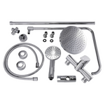 SaunaLife Barrel Shower Model R3 Rain-Series Outdoor Barrel Shower Kit 53