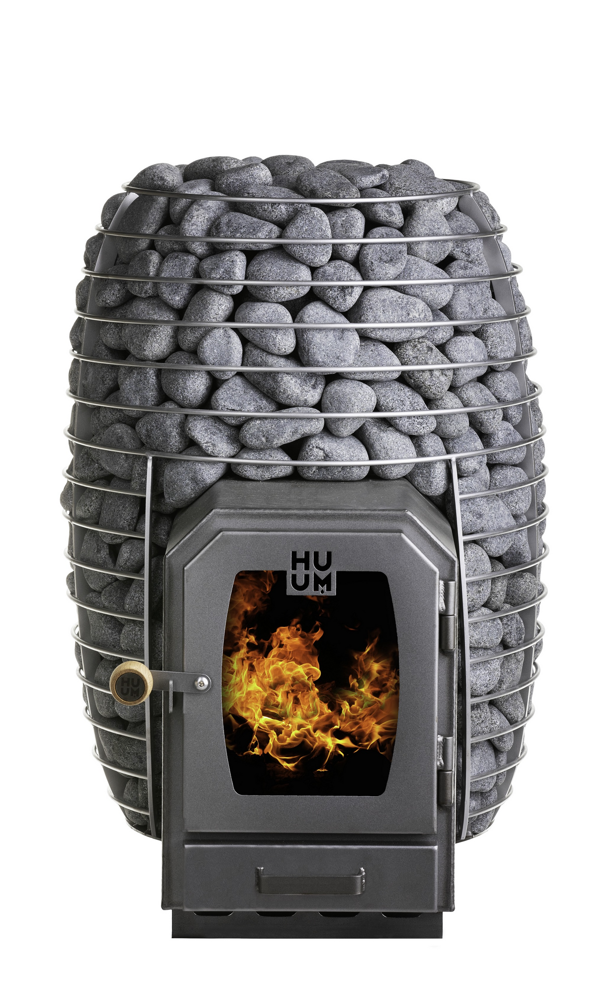 HUUM HIVE WOOD 17 LS HIVE Wood Series 17.0kW Wood-Fired Sauna Stove w/ Firebox Extension