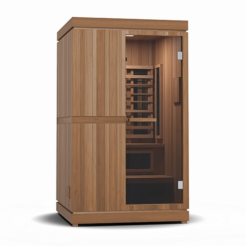 Finnmark FD-4 2-Person Home Sauna with Infrared & Traditional Heat 48